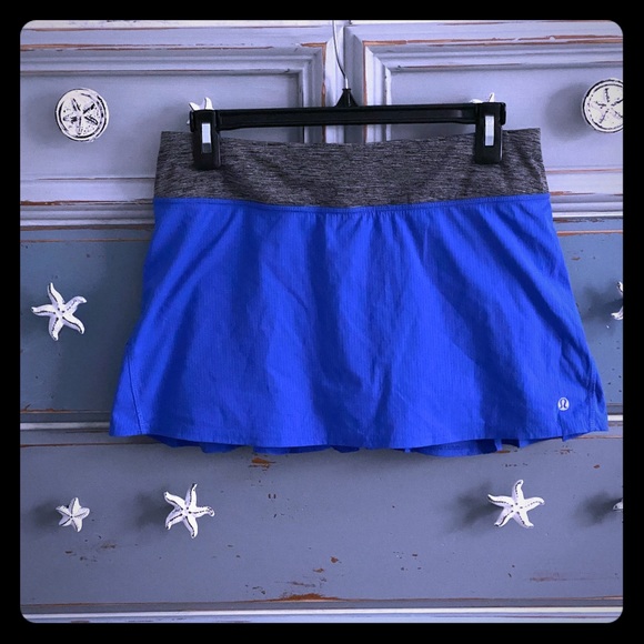 lululemon athletica Pants - RARE - Lululemon Speed Skirt - Sprinkler Blue
